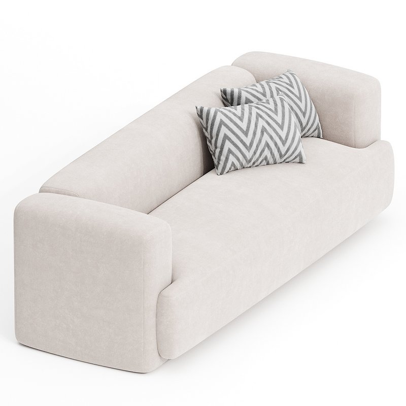 TERRAIN IVORY BOUCLE SOFA - Image 2