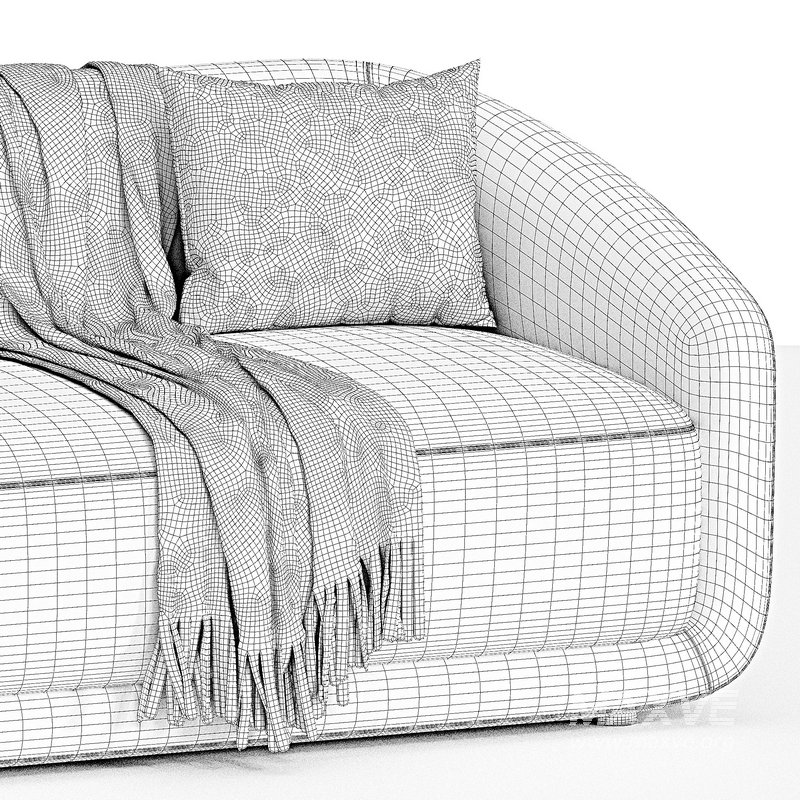 Sofa Ethnicraft Trapeze - Image 2