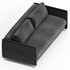 TANDOM DARK GRAY SLEEPER SOFA - Thumbnail 2