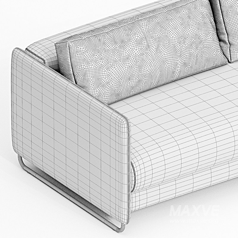 TANDOM DARK GRAY SLEEPER SOFA - Image 3