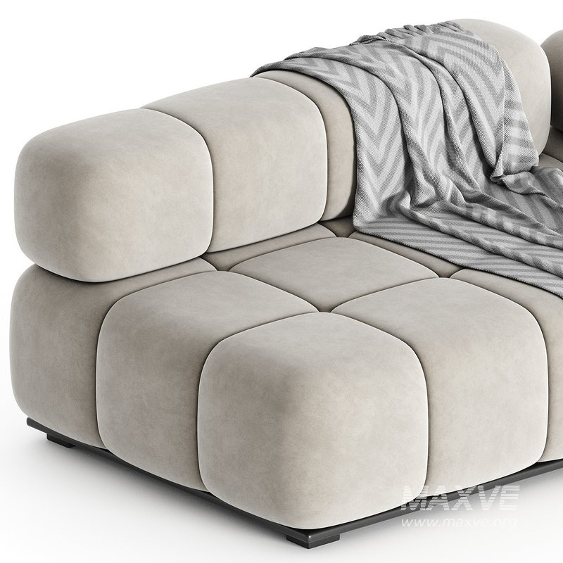 THOMAS – LONG MODULE SOFA WITH BACKREST AND ARMREST - Image 2