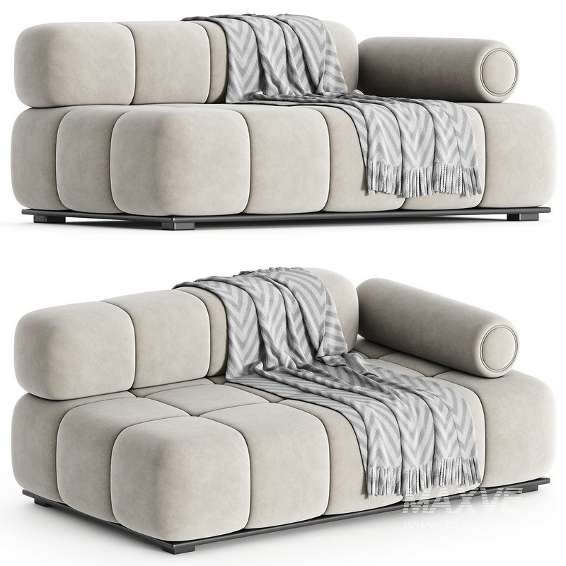 THOMAS – LONG MODULE SOFA WITH BACKREST AND ARMREST - Image 1
