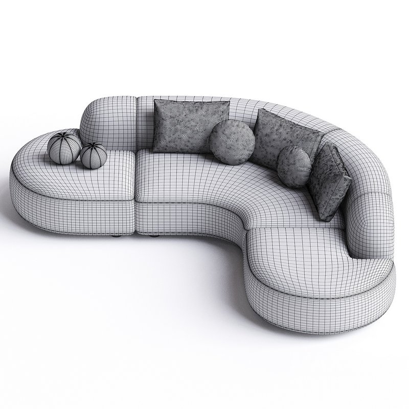 Sofa Eichholtz Sofa Bjorn Boucle Sand - Image 2