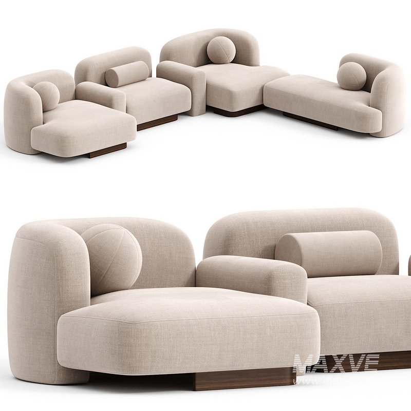 Sofa Kooku POP Delcourt Collection N3 - Image 1