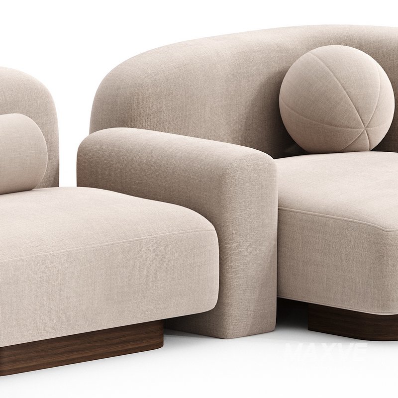 Sofa Kooku POP Delcourt Collection N3 - Image 2