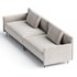 QUADRA Sofa with integrated magazine rack By HC28 Cosmo 2 - Thumbnail 2