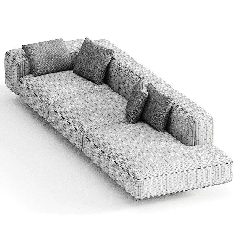 Trine 76” Upholstered Sofa - Image 3