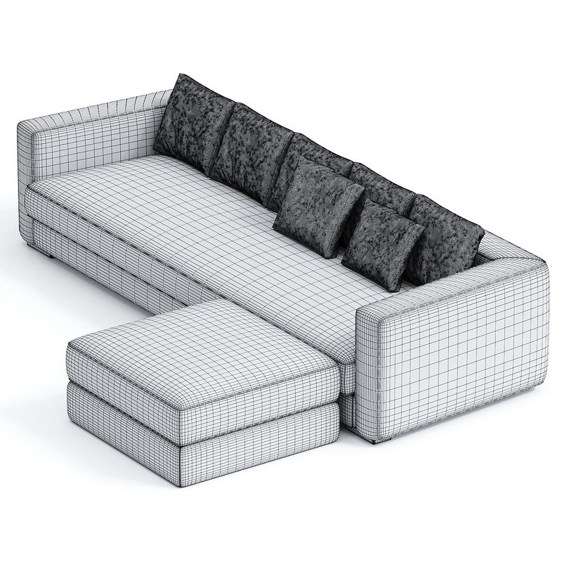 Sofa y Puf Praddy Perry - Image 3