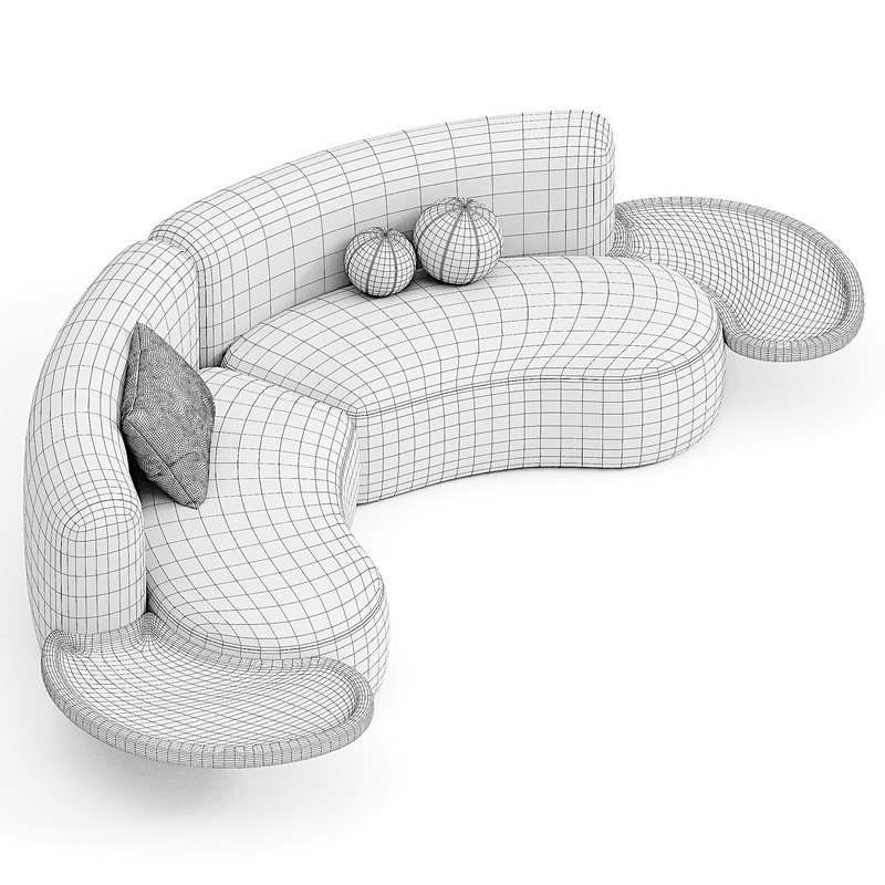 Sofa and coffee tables Oze by Christophe Delcourt - Image 3