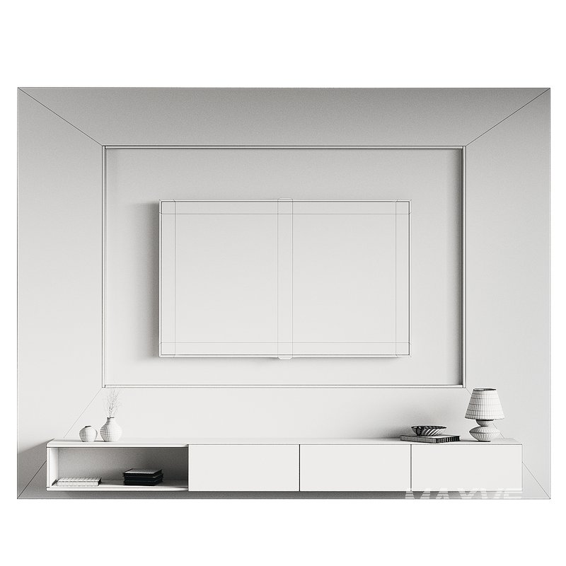 tv wall 012 - Image 2