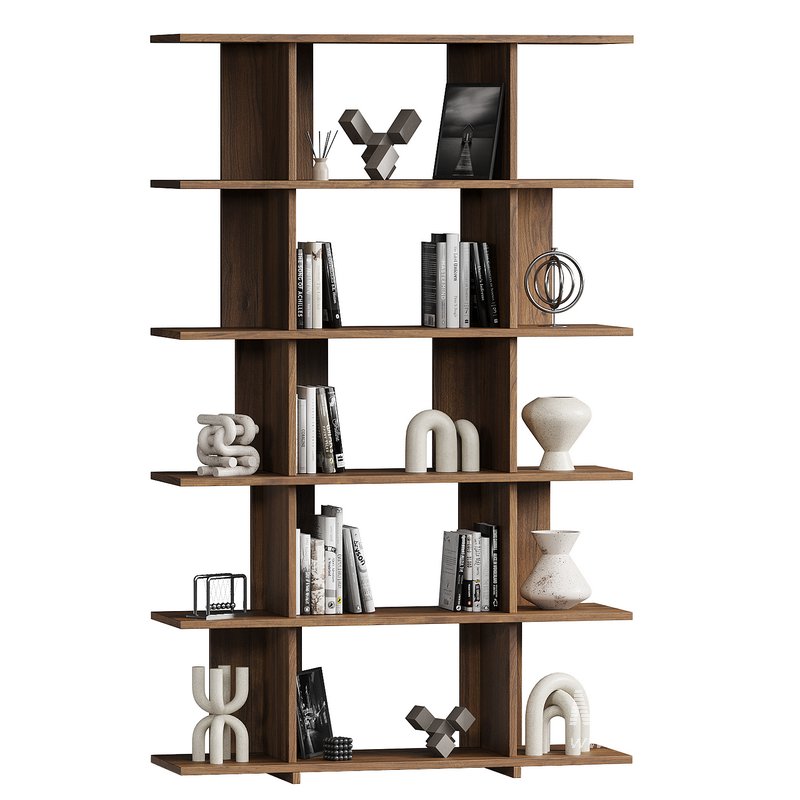 STRATA Walnut bookcase - Image 2