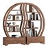 Ying Yang Solid teak Bookcase - Thumbnail 1
