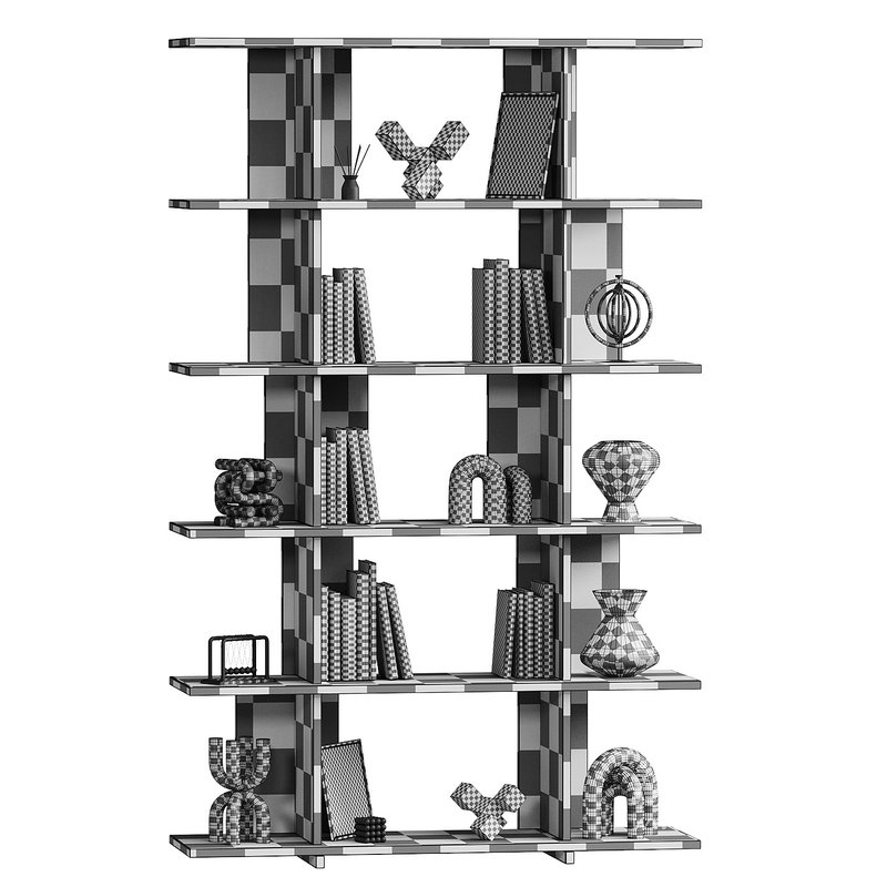 STRATA Walnut bookcase - Image 3