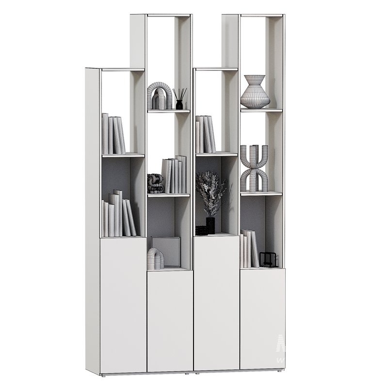 Modular rack Matis-1 White - Image 2