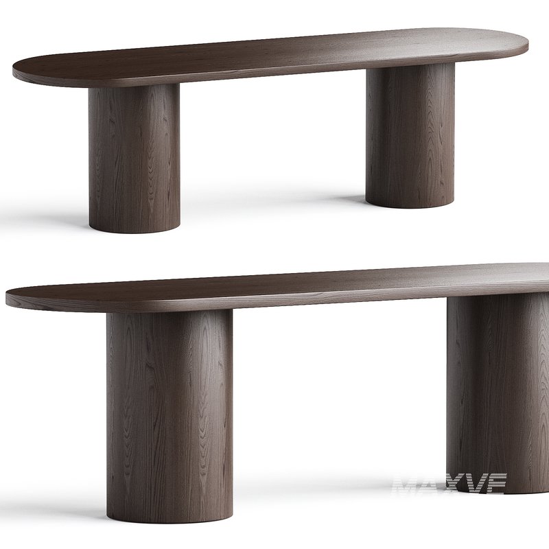 Solid Oakwood Dining Table - Image 1
