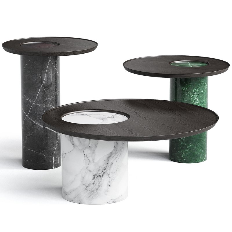 Wewood Lago Coffee Side Tables - Image 1