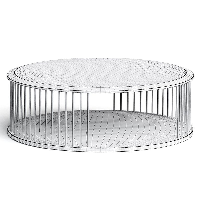 MEMORIA Round coffee table By Wewood - Image 2