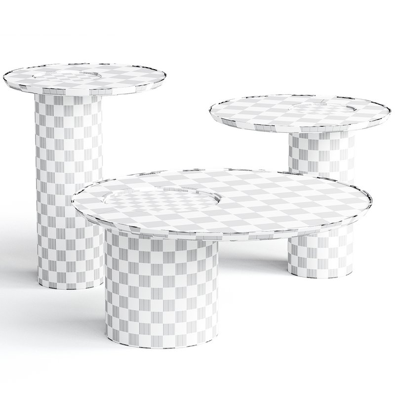 Wewood Lago Coffee Side Tables - Image 2