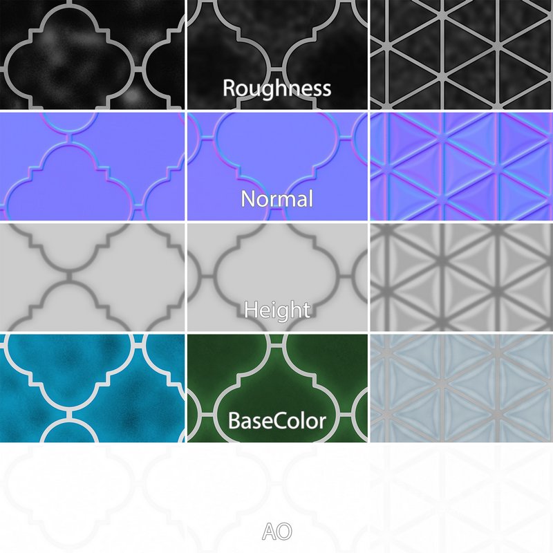 Tile 4K Materials A9 - Image 5