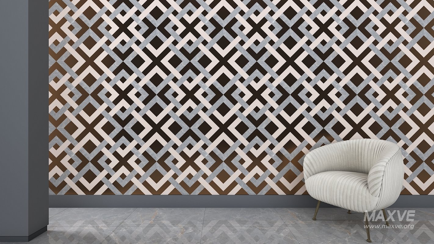 3d wall panel Low-poly 3D model - Image 1