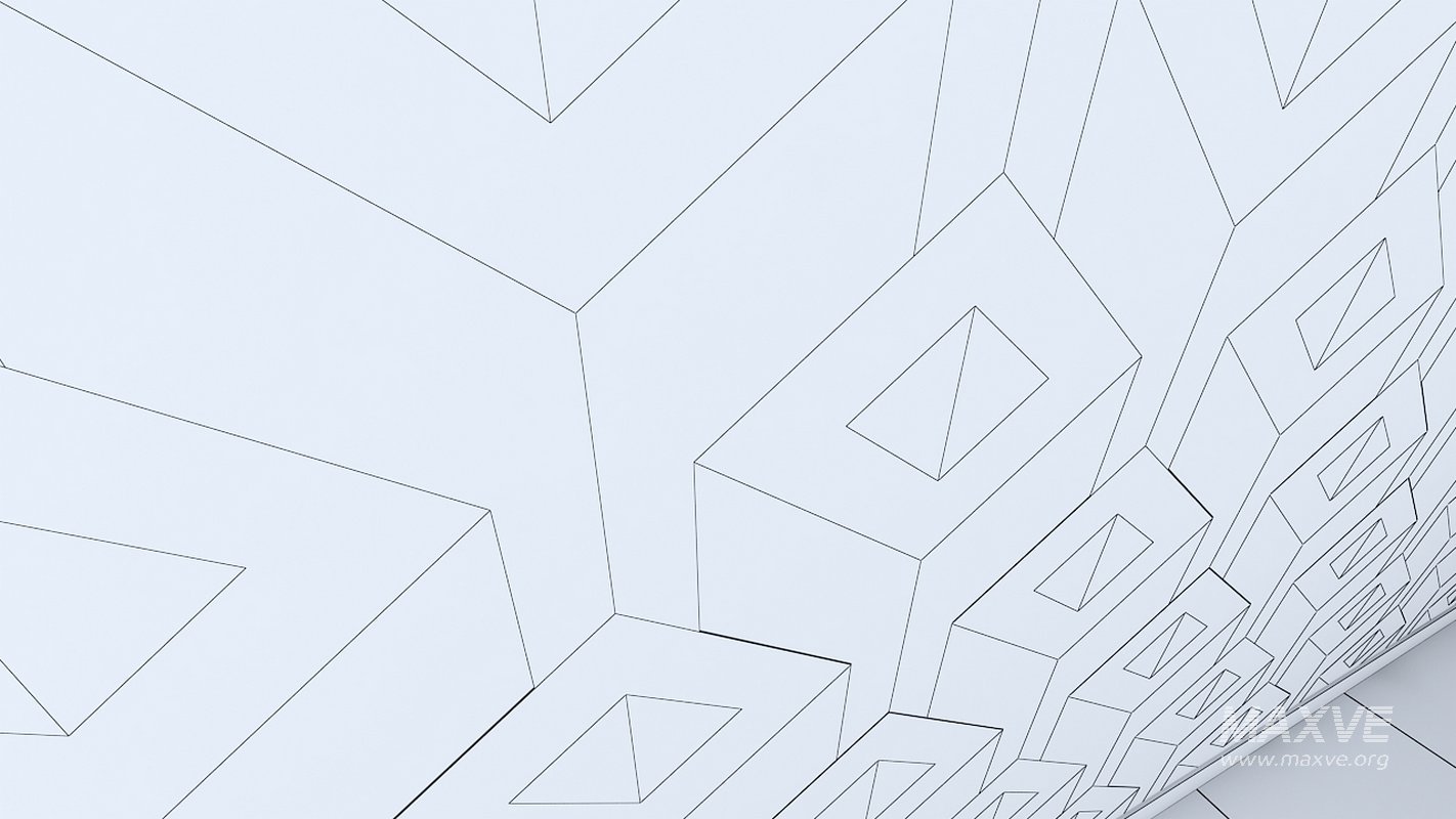 3d wall panel Low-poly 3D model - Image 6