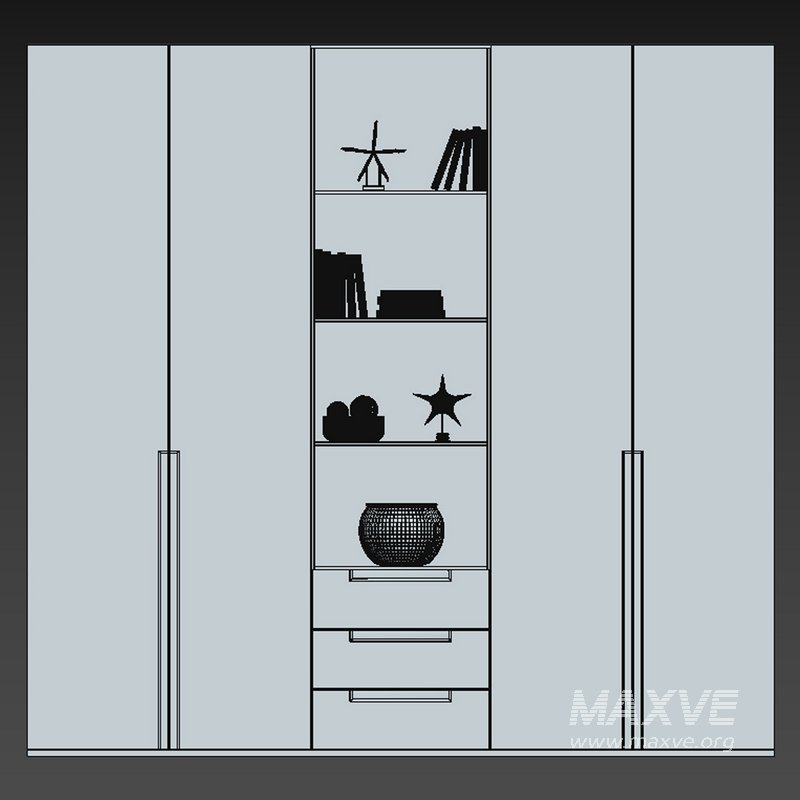 Wardrobe Furniture 026 - Image 4