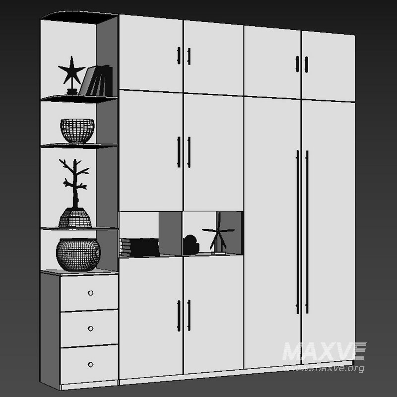 Wardrobe Furniture 029 - Image 4