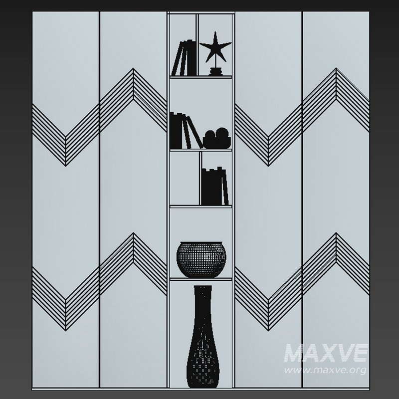 Wardrobe Furniture 032 - Image 4