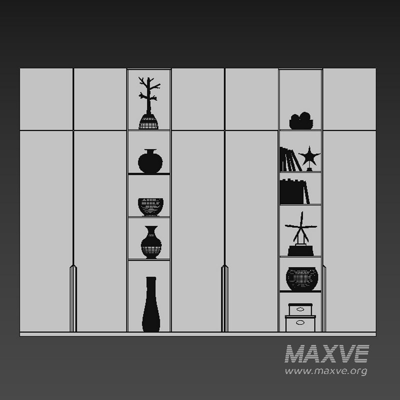 Wardrobe Furniture 033 - Image 4