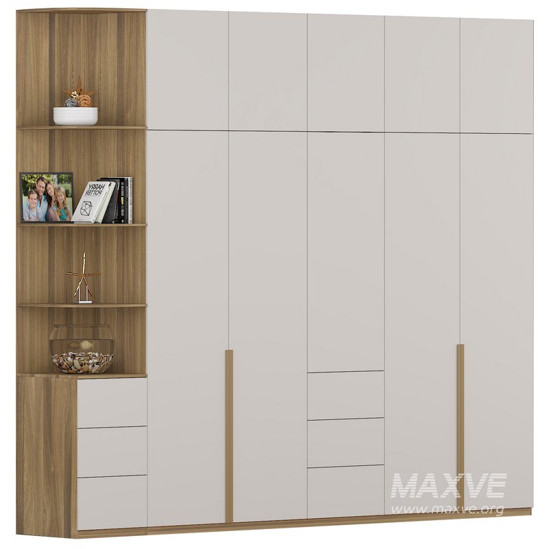Wardrobe Furniture 035 - Image 2
