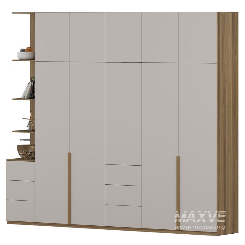 Wardrobe Furniture 035 - Image 3