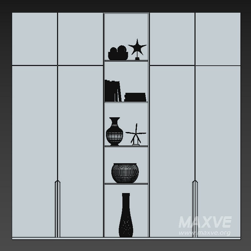 Wardrobe Furniture 037 - Image 4