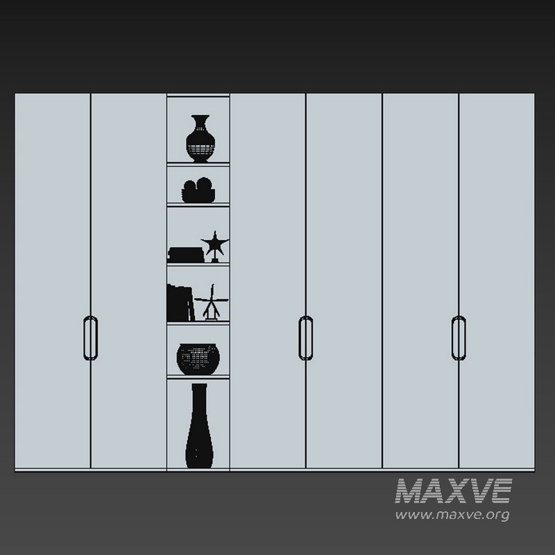 Wardrobe Furniture 040 - Image 4