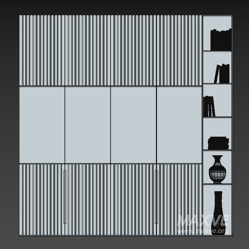 Wardrobe Furniture 042 - Image 4