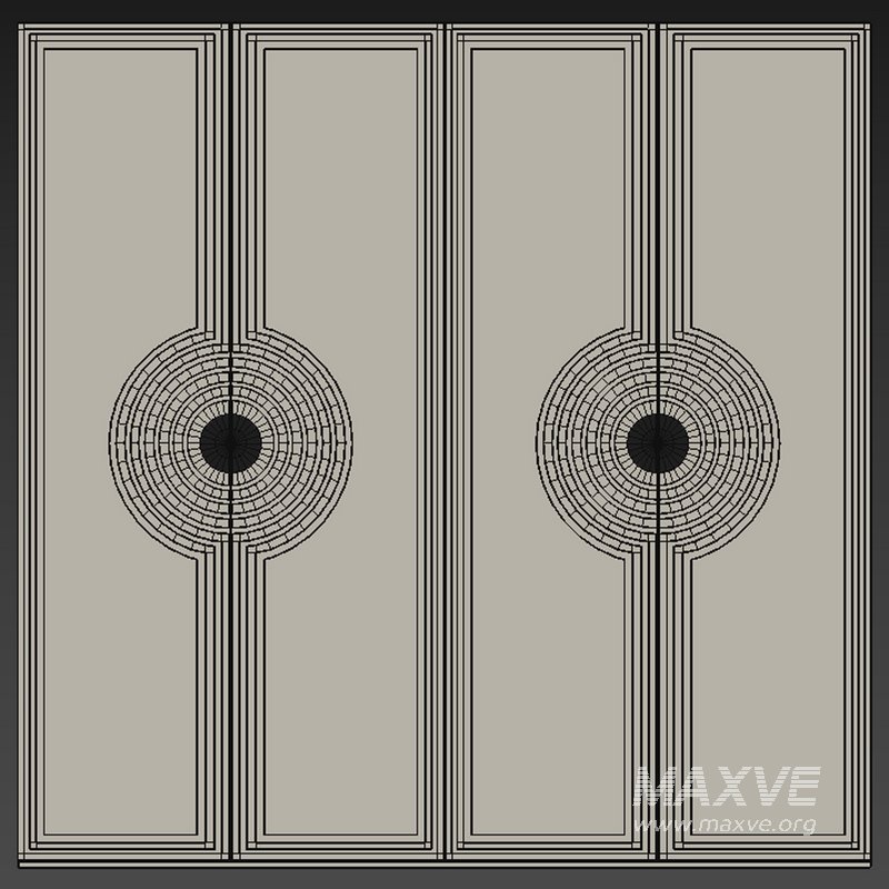 Wardrobe Furniture 045 - Image 4