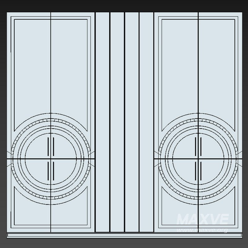 Wardrobe Furniture 050 - Image 3