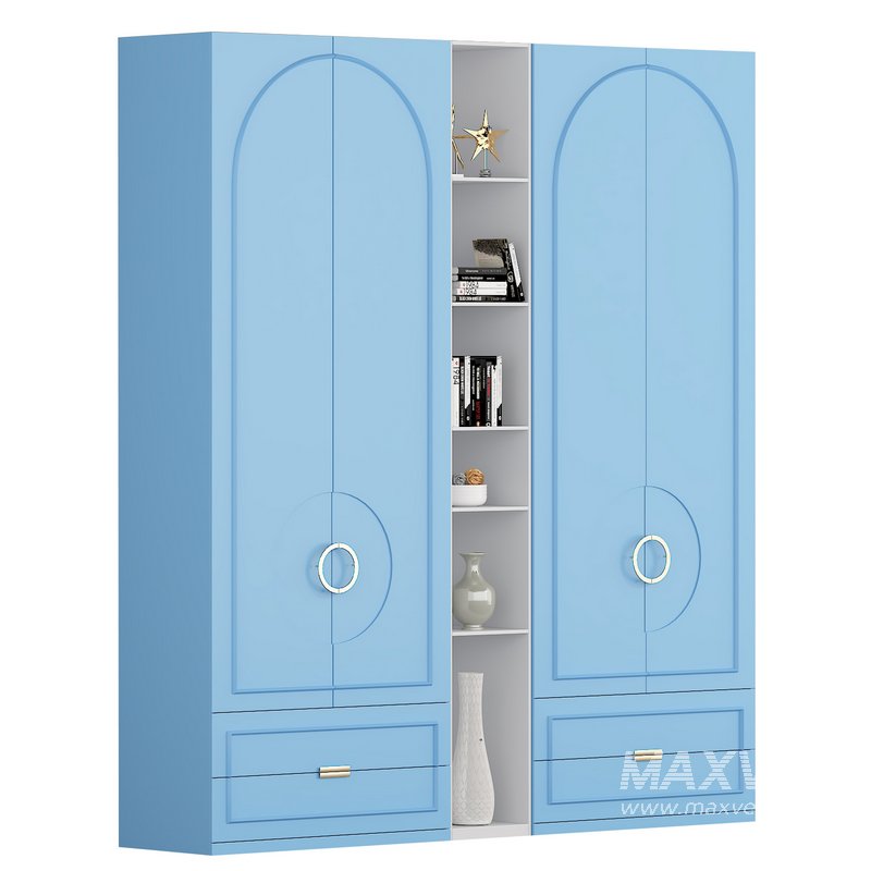 Wardrobe Furniture 052 - Image 2