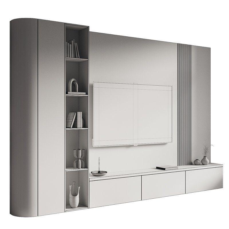 Tv Wall Set 036 - Image 3