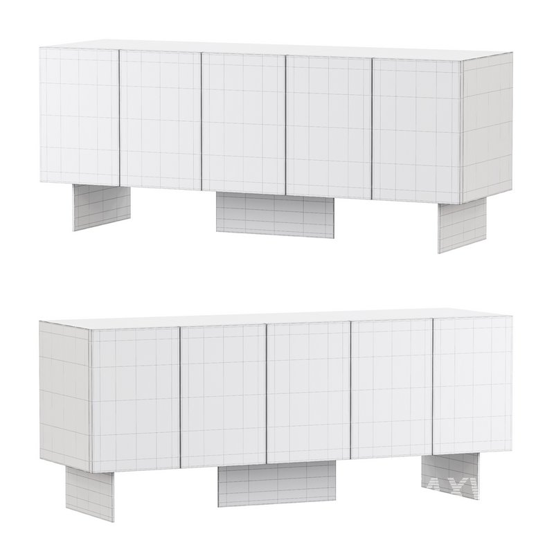 Wood Sideboard - Image 14