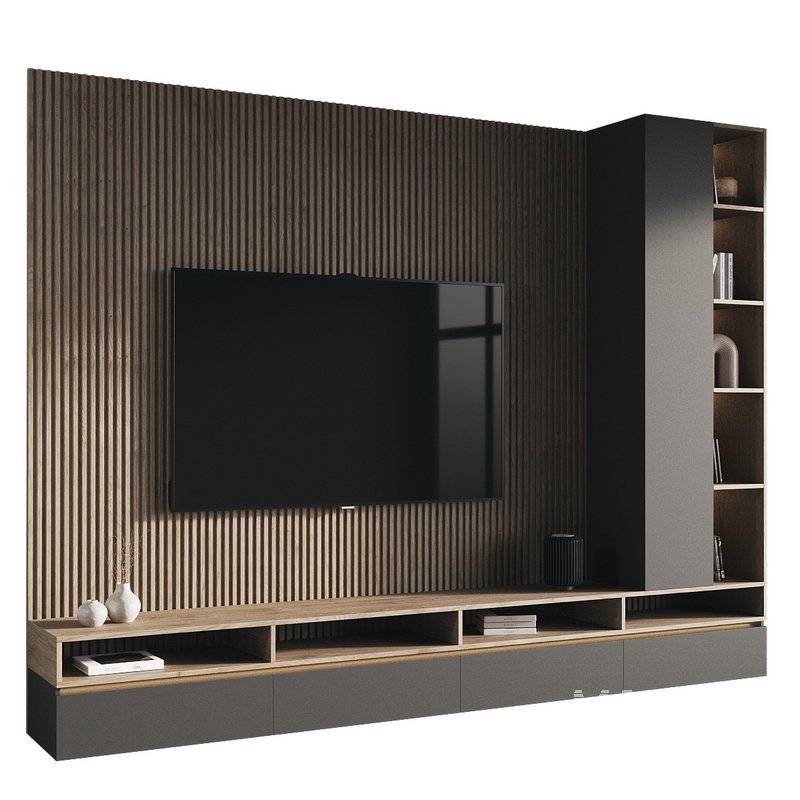 Tv Wall Set 035 - Image 4