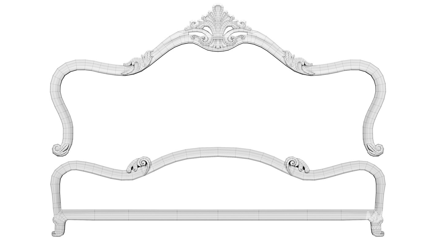 Neoclassic bed decoration - Image 5