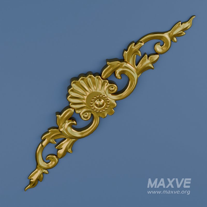 Cartouche 02 Decor molding - Image 1