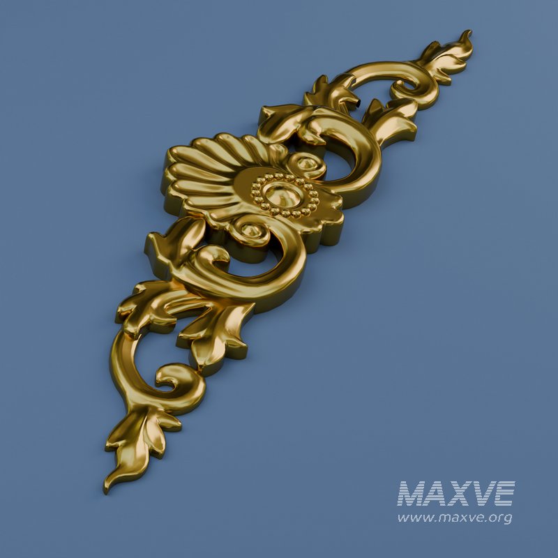 Cartouche 02 Decor molding - Image 2