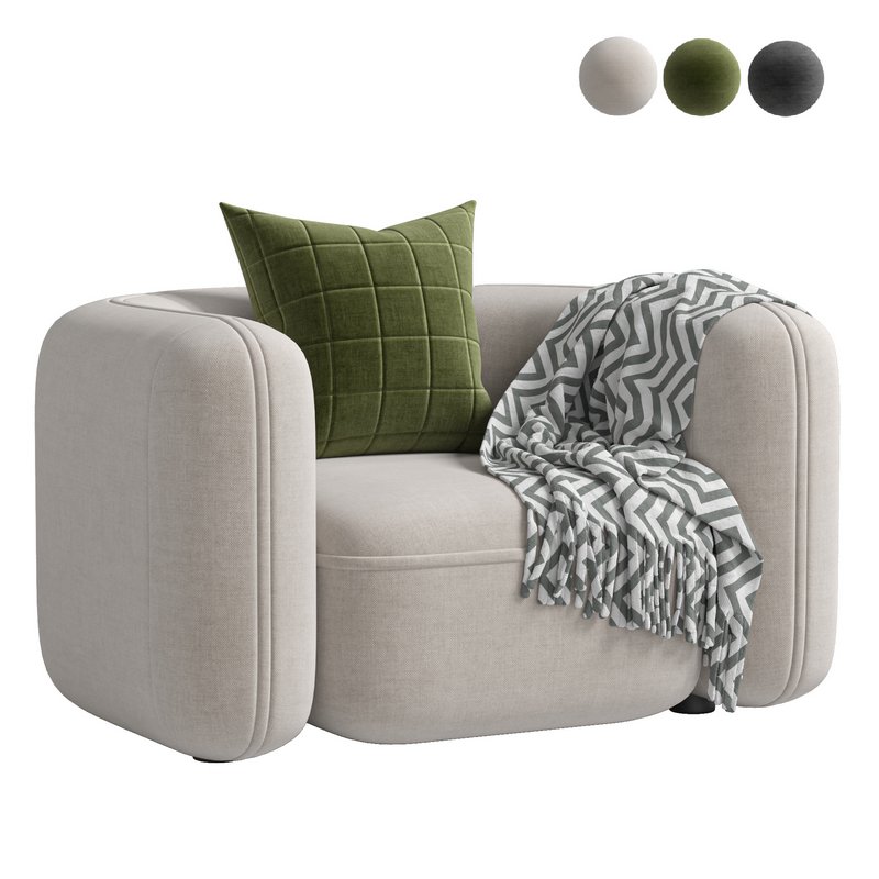 Armchair ROYALTY 2.0 by Luzaro - Image 1