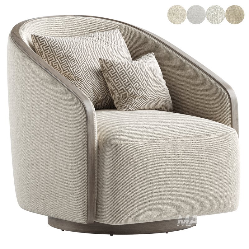 Pryer Swivel Accent Chair - Image 1