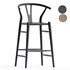 NOIR ZOLA COUNTER STOOL - Thumbnail 3