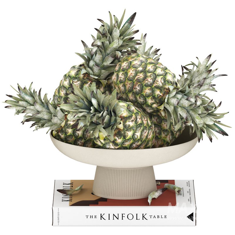 bowl of pineapples - Image 1