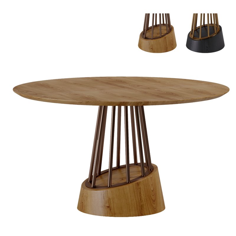 ZAGAS Soleil Round Dining Table - Image 1
