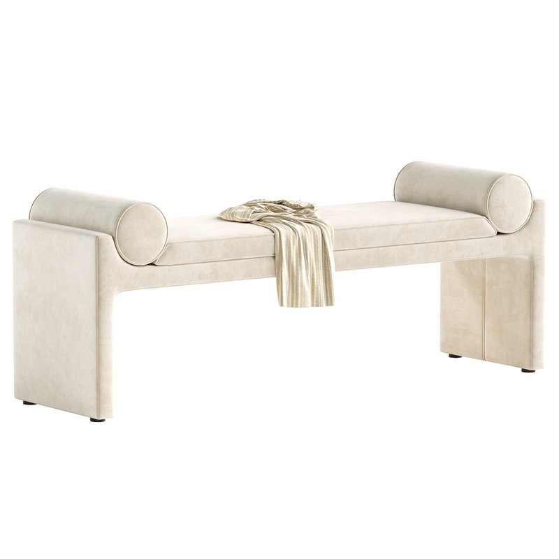 Vesta Ingrid Upholstered Bench - Image 3