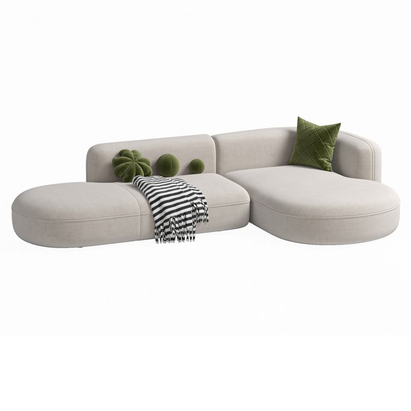 Sofa ROYALTY 2.0 by Luzaro, Configuration 1 - Image 2